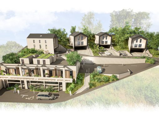 8 Logements sur la pente